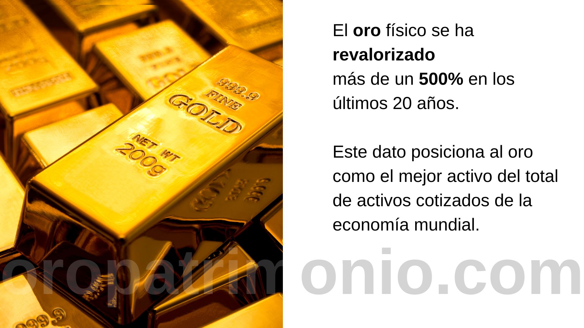 Potencial para capitalización a largo plazo