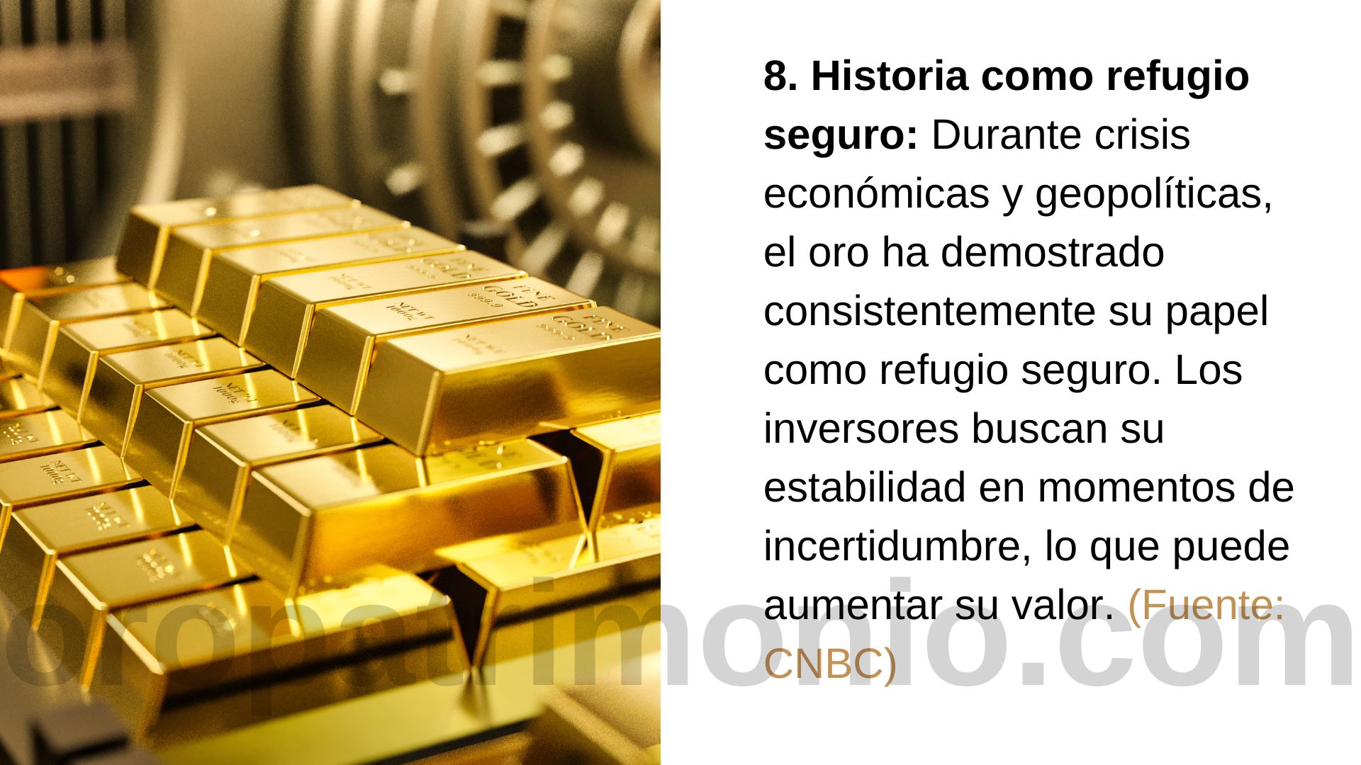 Historia como refugio seguro